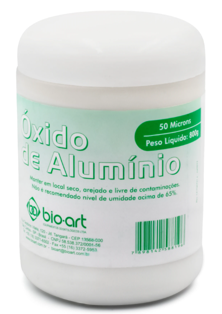 OXIDO DE ALUMINIO 50 MICRONS 0.8KG  