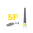 Carbide bur crosscut superfine