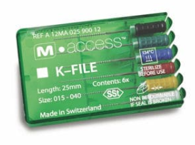 Limas M-ACCESS 25 mm # 15-40 Caja x 6..