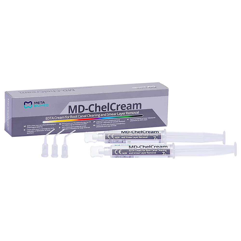 Item # 304990 MD-Chelcream Quelante en gel. Jeringa de 7 g (5.4 mL). Precio por jeringa 