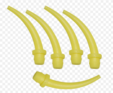 Punta mezcladora de uso intraoral para material de impresión. Paquete de 10