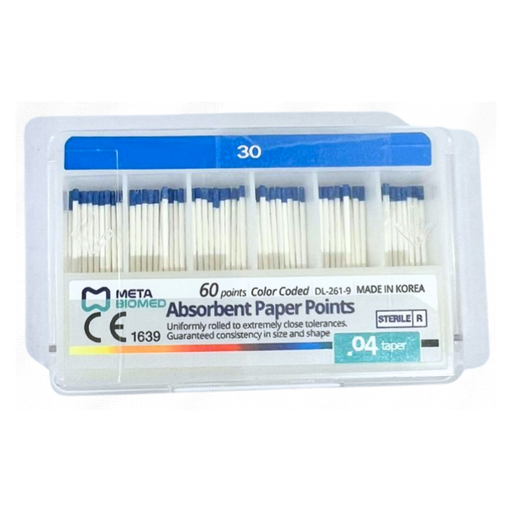 [8806387822929] 221510-30 Puntas de Papel #30 Taper .04 Caja de 60P