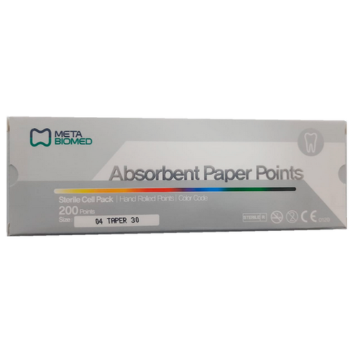 [211450-30] Puntas de Papel #30 Taper 0.4 Caja de 200 unidad 211450-30es Preempacado