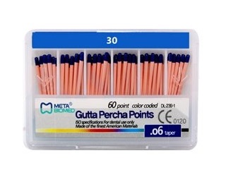 [8806387804864] 131510-30 GutaPercha #30 Taper .06 Caja de 60 unidades