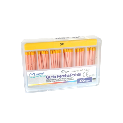 [8806387800545] GutaPercha #50 Taper .06 Caja de 60 unidades